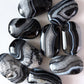 Black Agate Palm Stone