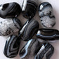 Black Agate Palm Stone