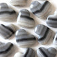 Banded Black Onyx Heart