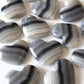 Banded Black Onyx Heart