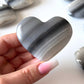 Banded Black Onyx Heart