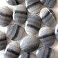 Banded Black Onyx Palm Stone