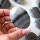 Banded Black Onyx Palm Stone