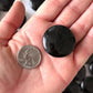 Black Tourmaline Coin