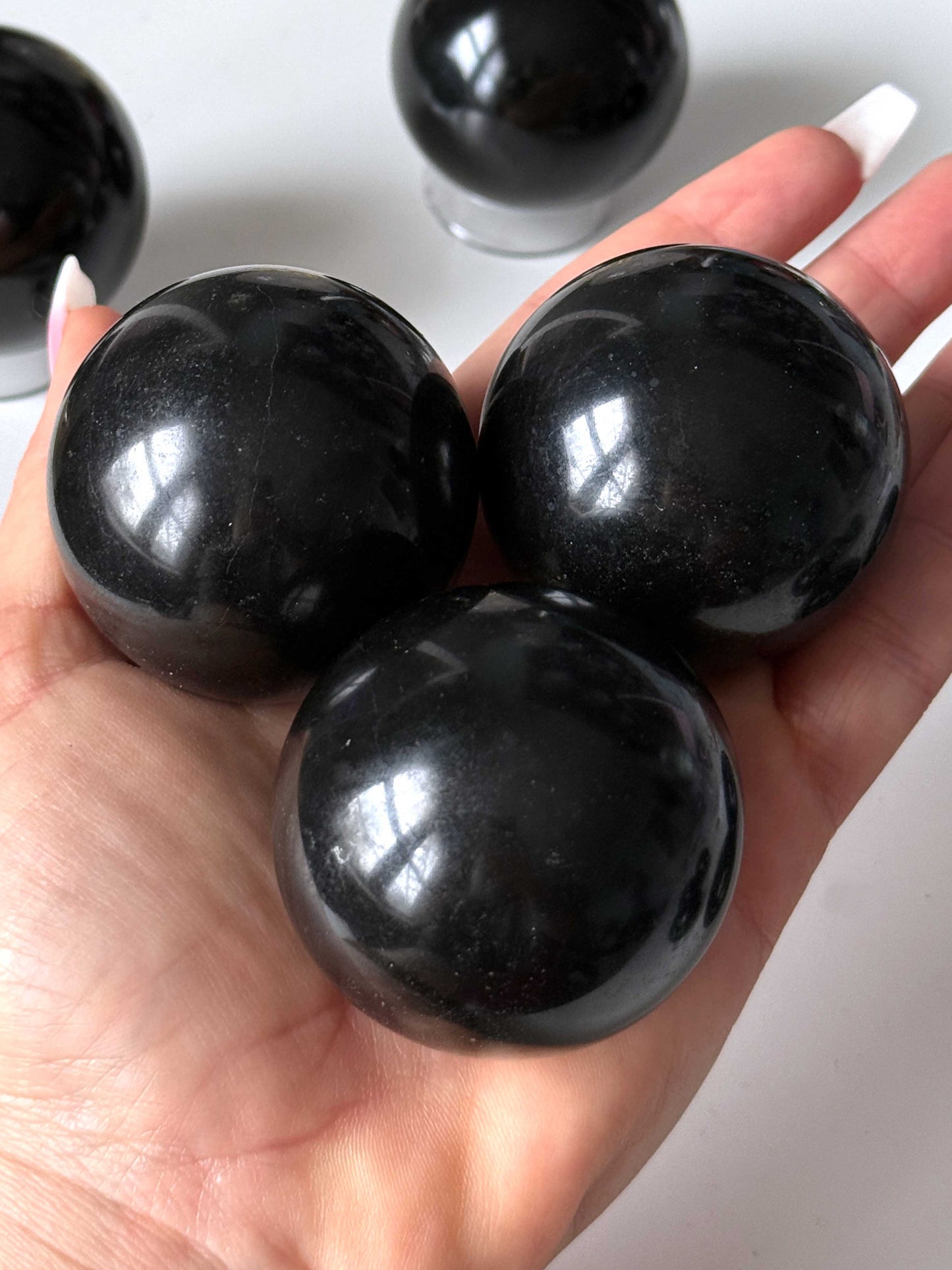 Black Tourmaline Sphere 45mm