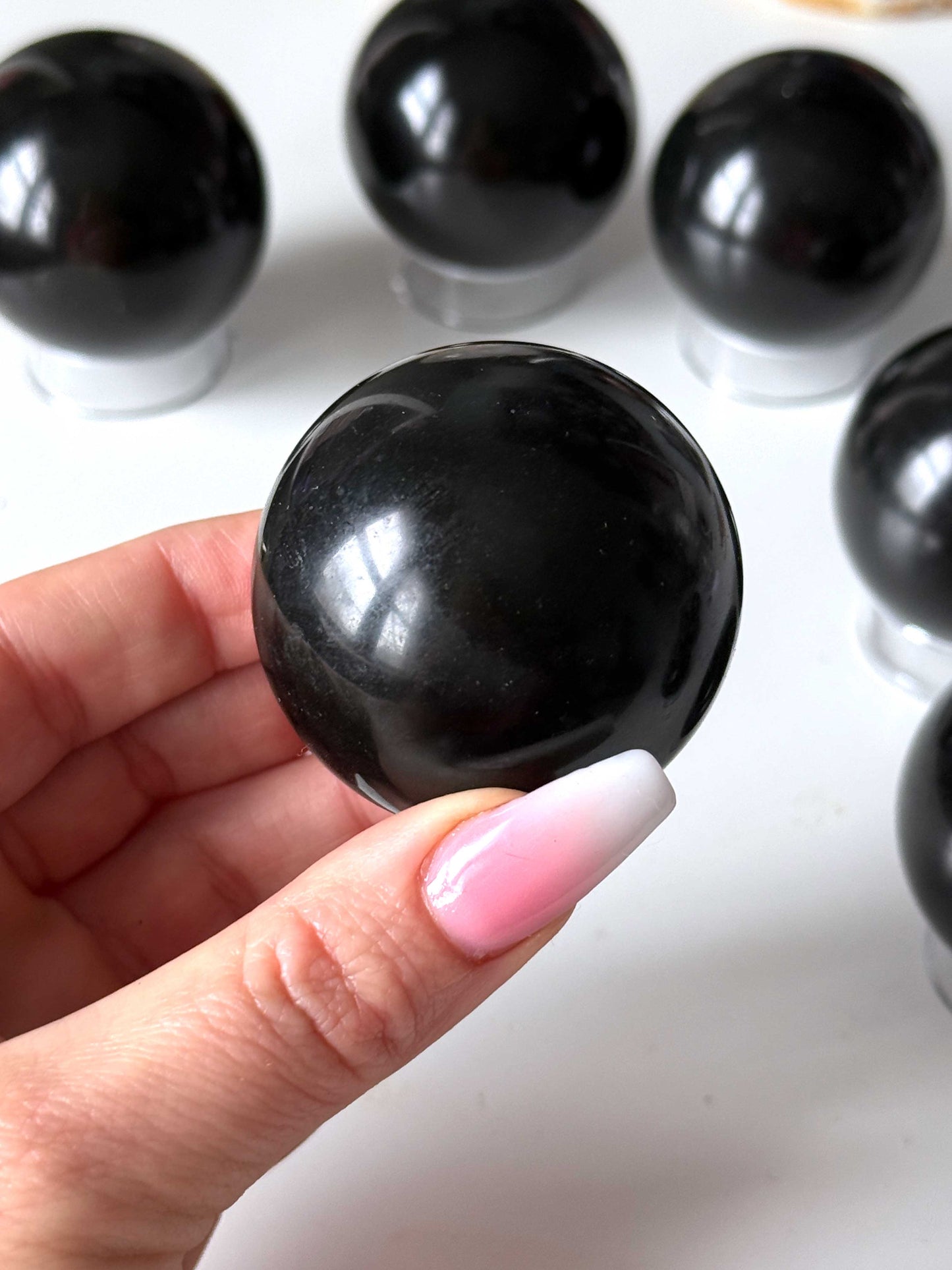 Black Tourmaline Sphere 45mm