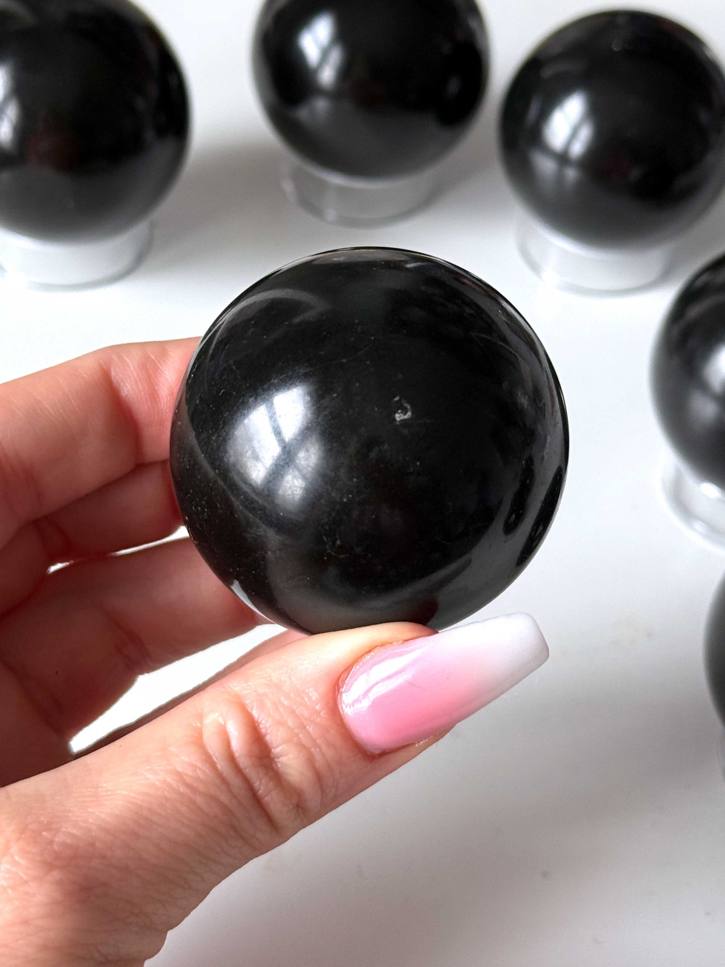 Black Tourmaline Sphere 45mm