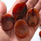 Bloody Carnelian Worry Stone