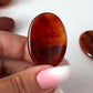 Bloody Carnelian Worry Stone
