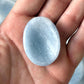 Blue Calcite Worry Stone