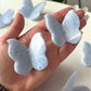 Blue Calcite Floating Butterfly