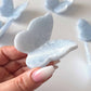 Blue Calcite Floating Butterfly