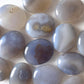 Blue Chalcedony Palm Stone