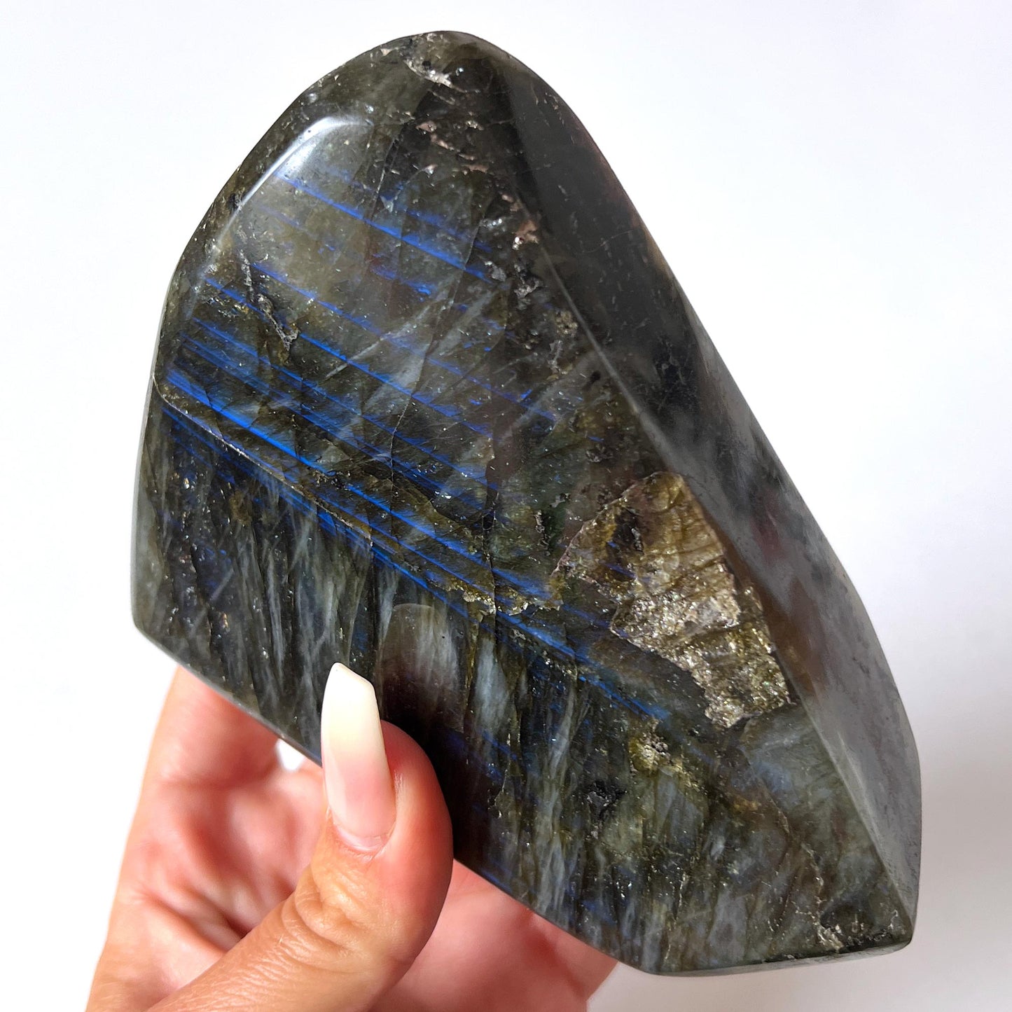 Blue Flash Labradorite Freeform