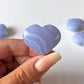 Blue Lace Agate Heart