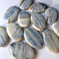 Blue Scheelite Palm Stone