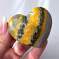 Bumble Bee Jasper Heart