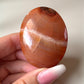 Indonesian Carnelian Palm Stone