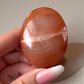 Indonesian Carnelian Palm Stone