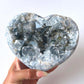 6.7lb Celestite Heart Raw Geode