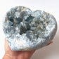 6.7lb Celestite Heart Raw Geode