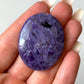 Charoite Worry Stone