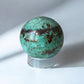 Chrysocolla with Hematite Sphere 47mm