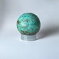 Chrysocolla with Hematite Sphere 47mm