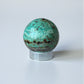 Chrysocolla with Hematite Sphere 47mm