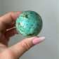 Chrysocolla with Hematite Sphere 47mm