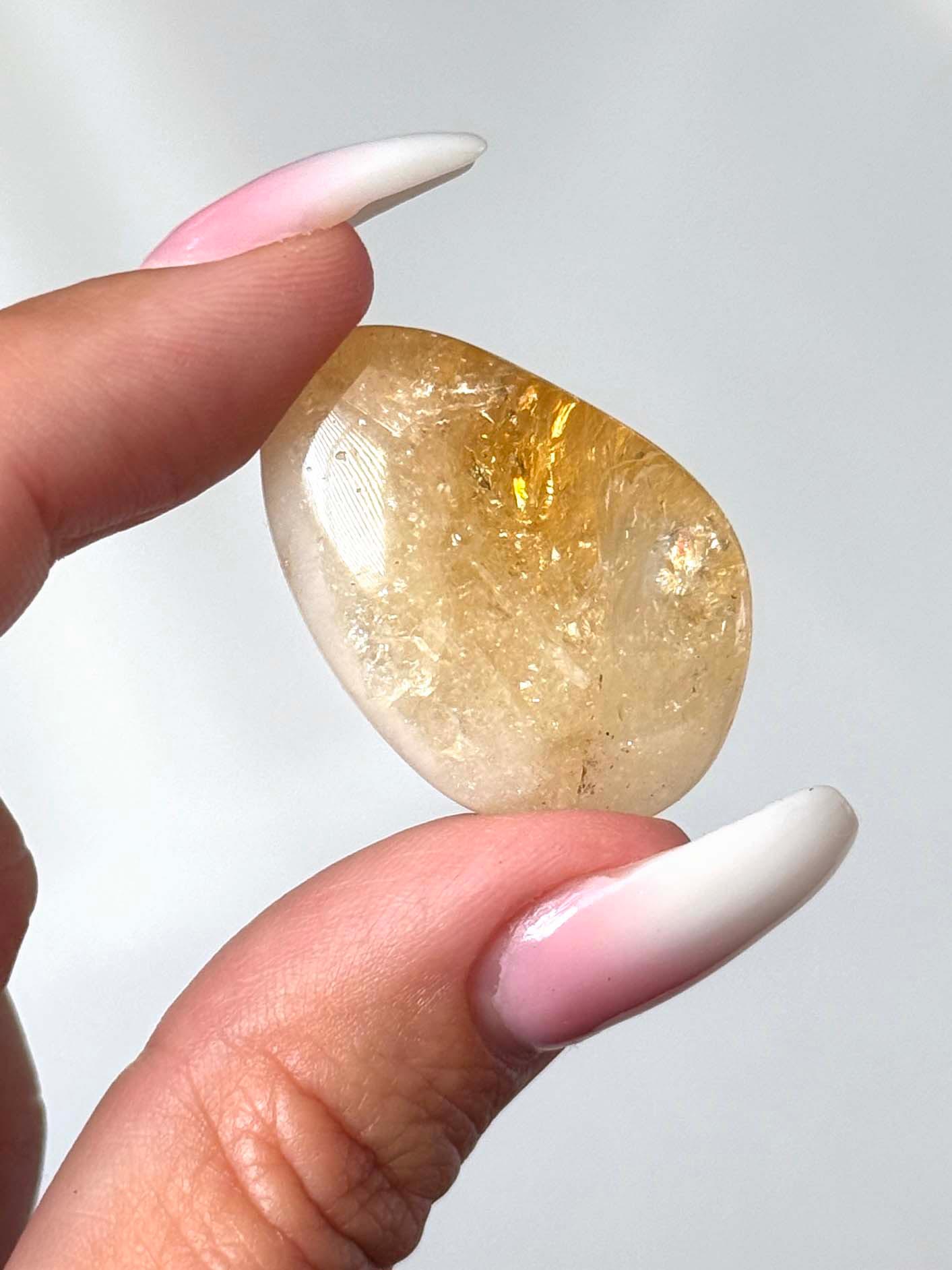 Citrine Tumbled Stone