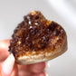 Citrine Druzy Heart