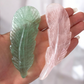 Crystal Feather Carving