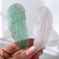 Crystal Feather Carving