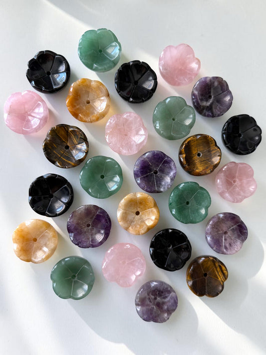 Crystal Flower Incense Holder