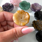 Crystal Flower Incense Holder