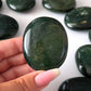 Dark Green Aventurine Palm Stone