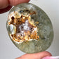 Druzy Prehnite Palm Stone