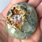 Druzy Prehnite Palm Stone