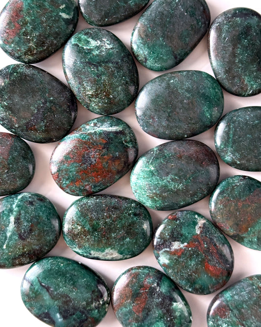 Emerald Jade Palm Stone