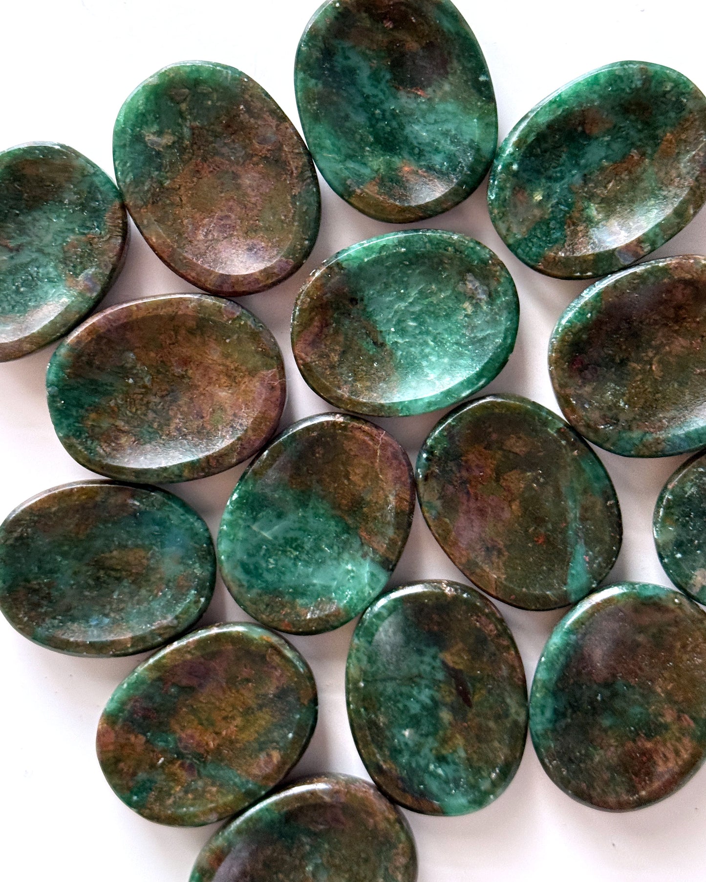 Emerald Jade Worry Stone