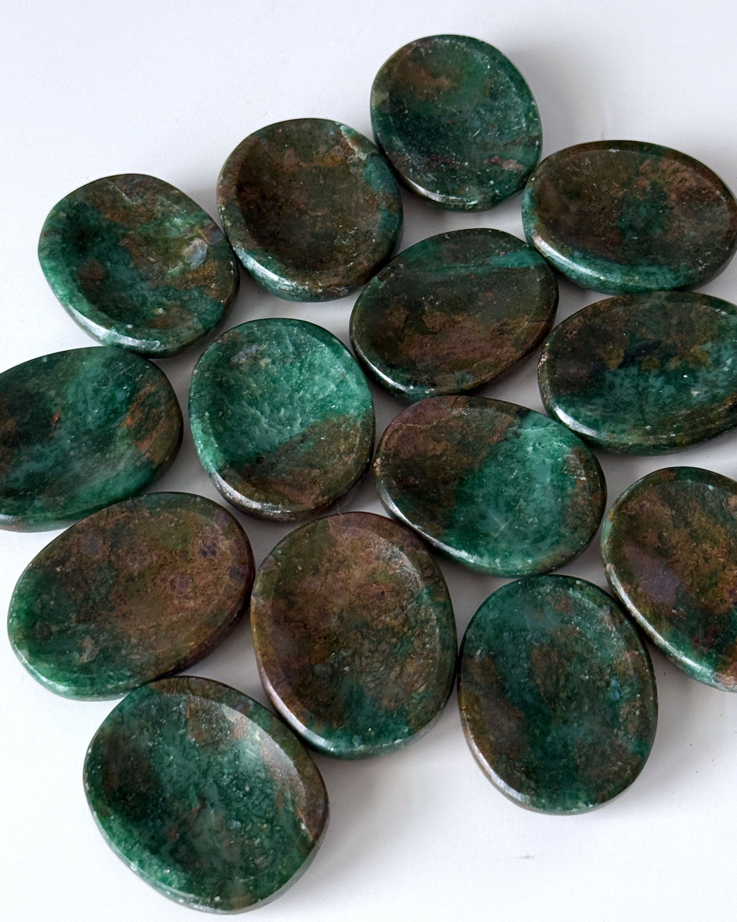 Emerald Jade Worry Stone