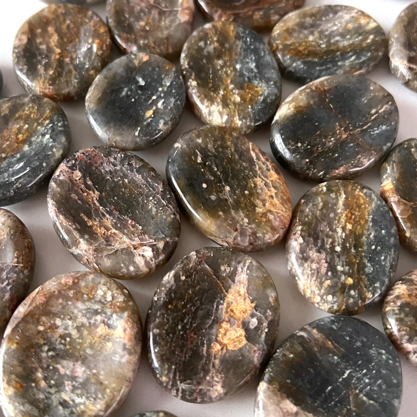 Fancy Agate Worry Stone