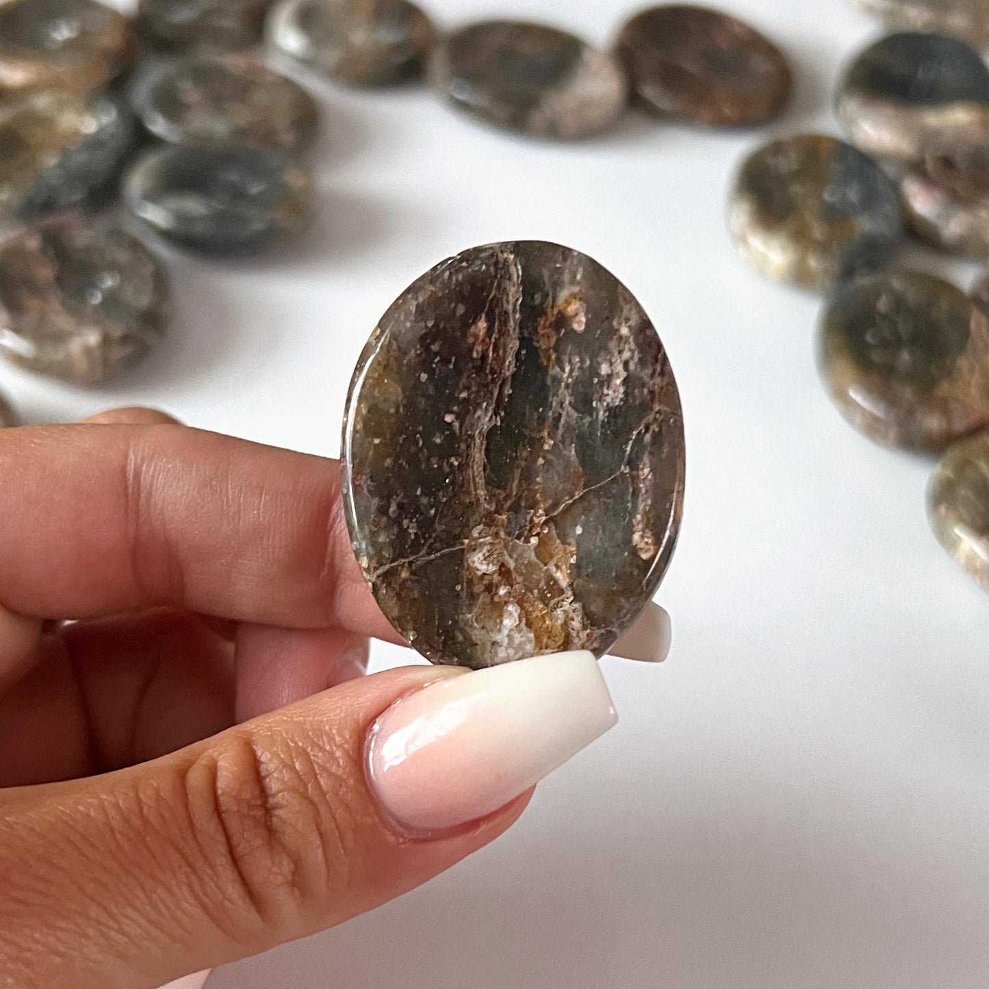 Fancy Agate Worry Stone