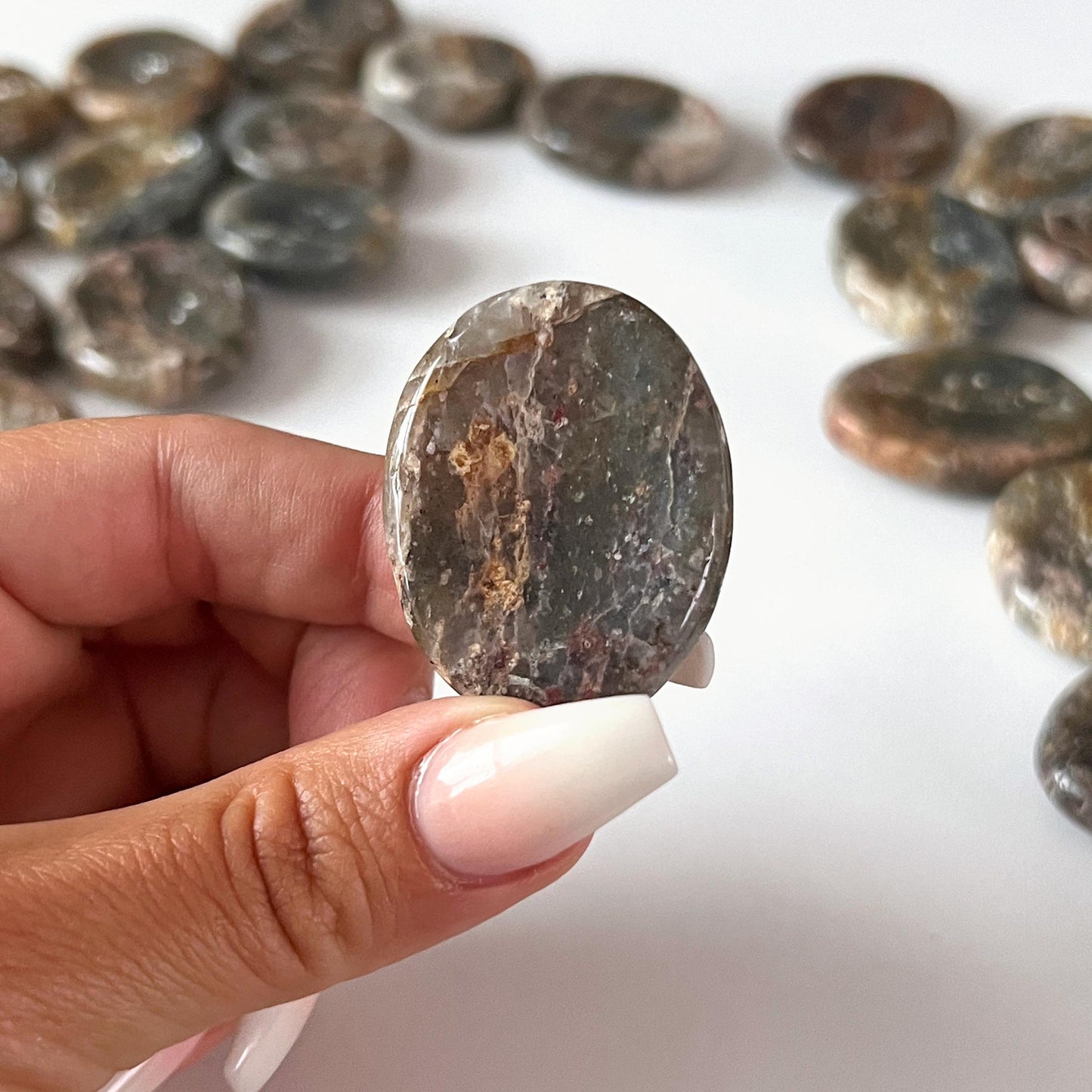 Fancy Agate Worry Stone