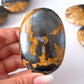 Feldspar Hematite Palm Stone