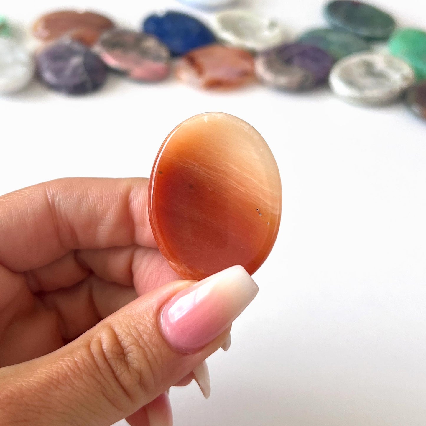 Orange Aventurine Worry Stone