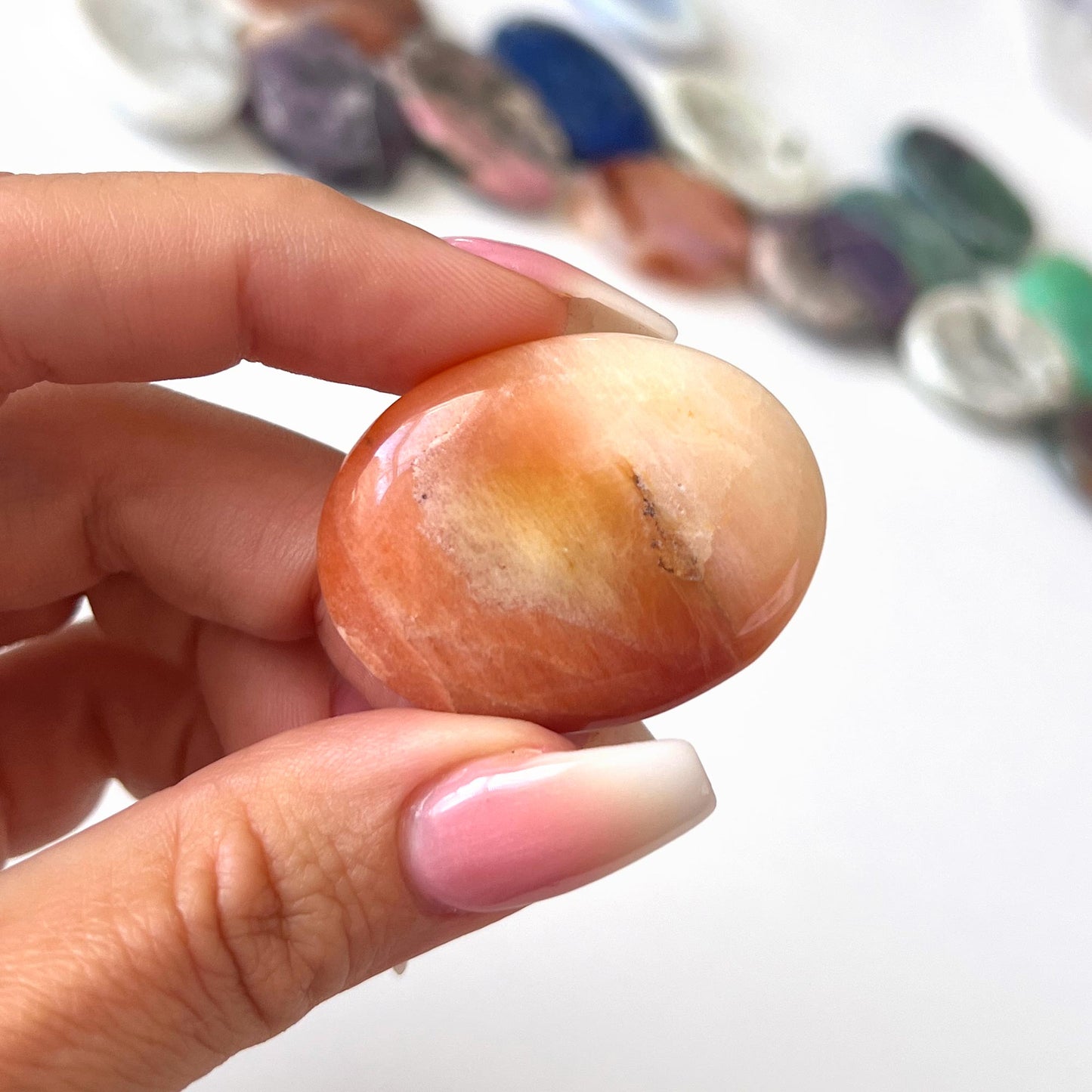 Orange Aventurine Worry Stone