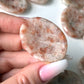 Flashy Sunstone Worry Stone