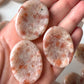 Flashy Sunstone Worry Stone